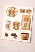 Tim’s Coffee Sticker